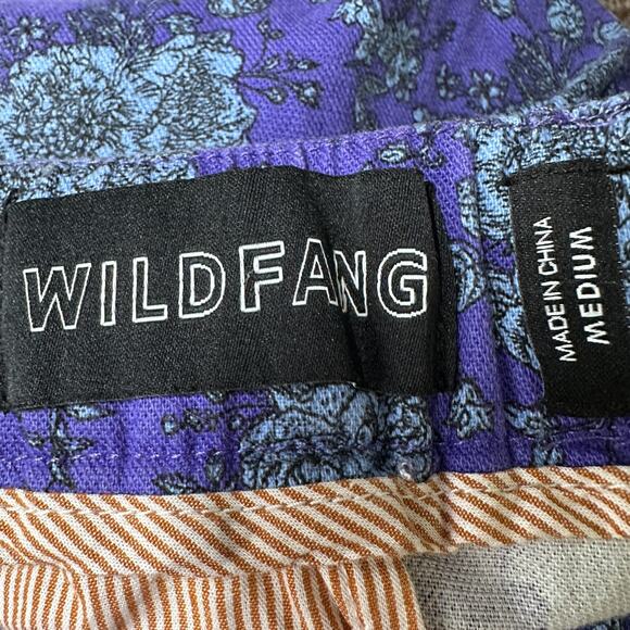 Wildfang Blue Floral Straight Leg Pants - Picture 6 of 10